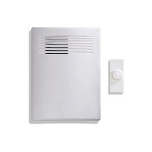 OPEN BOX RETURN Utilitech White Wireless Doorbell Chime